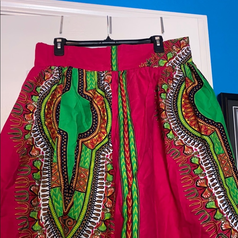 Dashiki Skirt with Belt NEVER WORN!